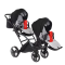 Коляска для двійні Junama Diamond S-line Duo Slim 01