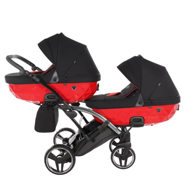 Коляска для двійні Junama Diamond S-line Duo Slim 01 Коляска для двійні Junama Diamond S-line Duo Slim 01