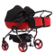 Коляска для двойни Junama Diamond S-line Duo 01