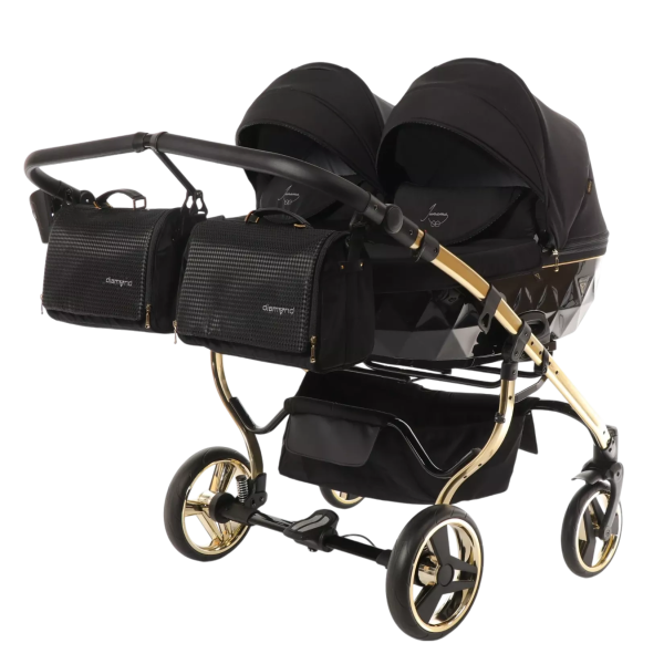 Коляска для двійні Junama Diamond S-line Duo 02 Коляска для двійні Junama Diamond S-line Duo 02