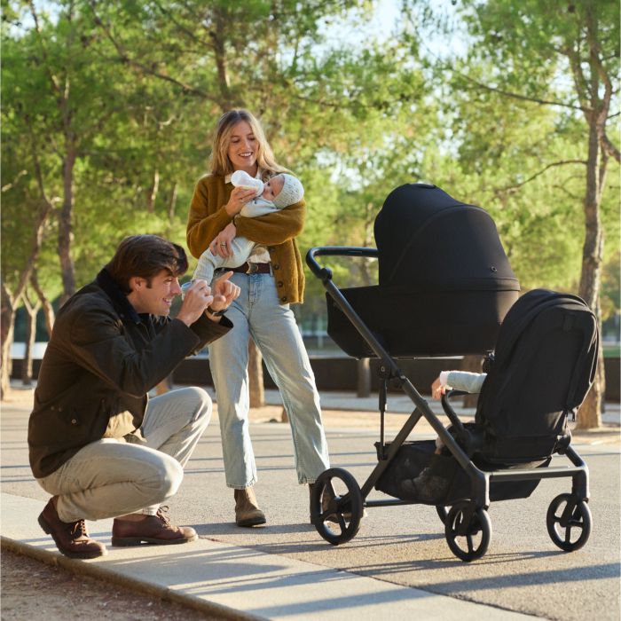 Коляска 2 в 1 для двійні Anex Modu Double Nighty