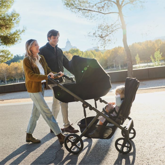 Коляска 2 в 1 для двійні Anex Modu Double Nighty