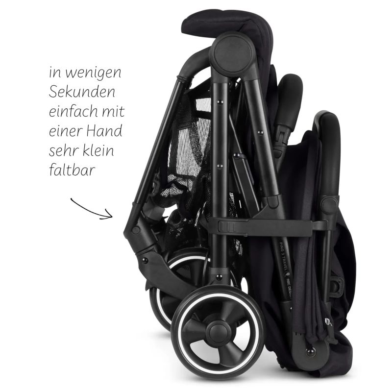 Прогулочная коляска ABC Design Ping 3 Travel Coal
