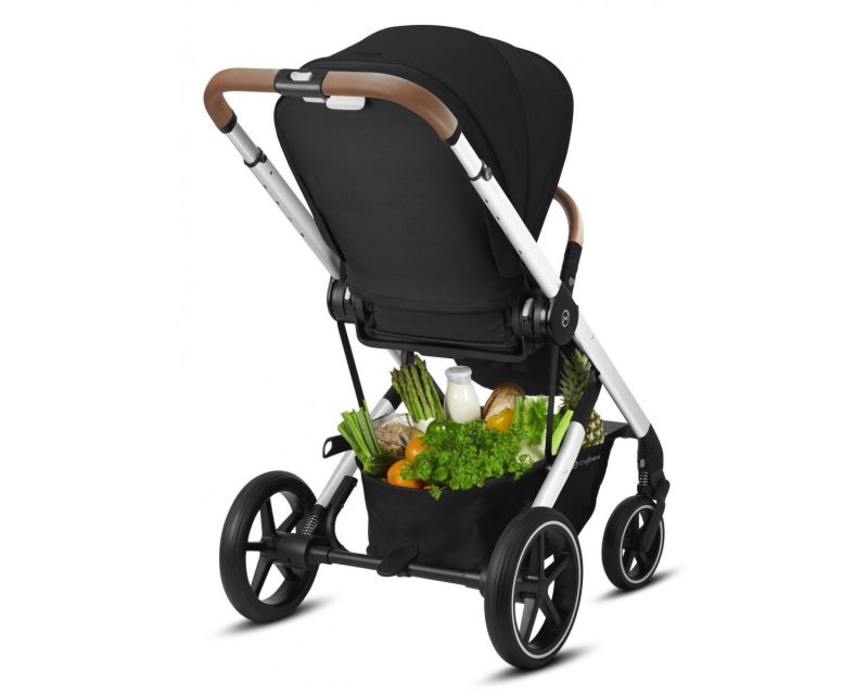 Прогулянкова коляска Cybex Balios S Lux SLV (Deep Black)