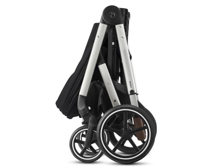 Прогулянкова коляска Cybex Balios S Lux SLV (Deep Black)