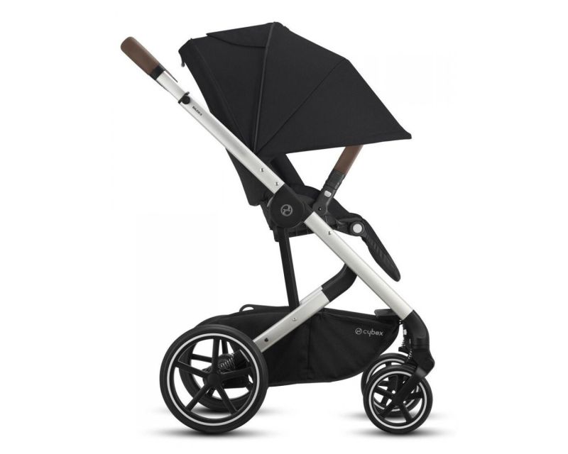 Прогулянкова коляска Cybex Balios S Lux SLV (Deep Black)