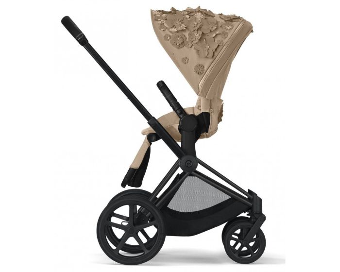 Коляска 2 в 1 Cybex Priam (Simply Flowers Nude Beige)