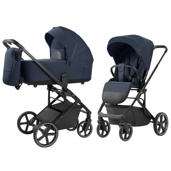 Коляска 2 в 1 CARRELLO Alfa CRL-6522 Denim Blue