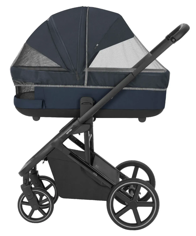 Коляска 2 в 1 CARRELLO Alfa CRL-6522 Denim Blue