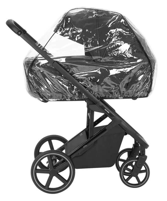 Коляска 2 в 1 CARRELLO Alfa CRL-6522 Rock Black