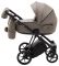 Коляска 2 в 1 Adamex Porto ECO кожа 100% SA-9 тёмный капучино