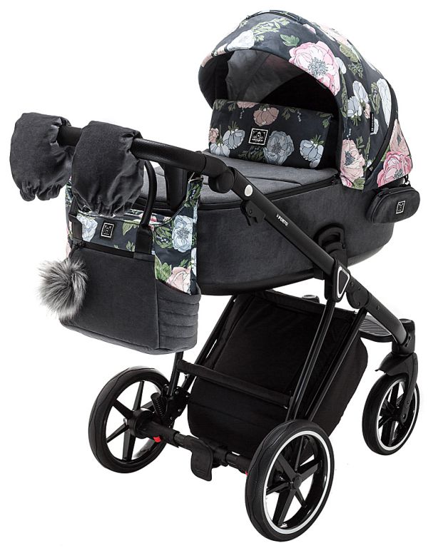 Коляска 2 в 1 Adamex Porto Flowers-14 Коляска 2 в 1 Adamex Porto Flowers-14
