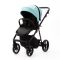Коляска 2 в 1 Adamex Vasco SA-19  бирюза кожа
