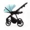 Коляска 2 в 1 Adamex Vasco SA-19  бирюза кожа