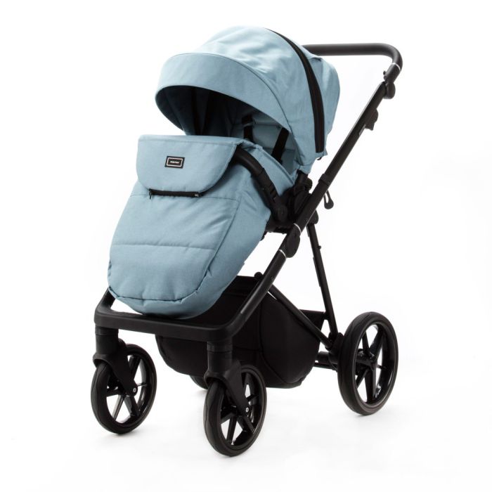 Коляска 2 в 1 Adamex Vasco TK-101 бирюза ткань