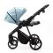 Коляска 2 в 1 Adamex Vasco TK-101 бирюза ткань