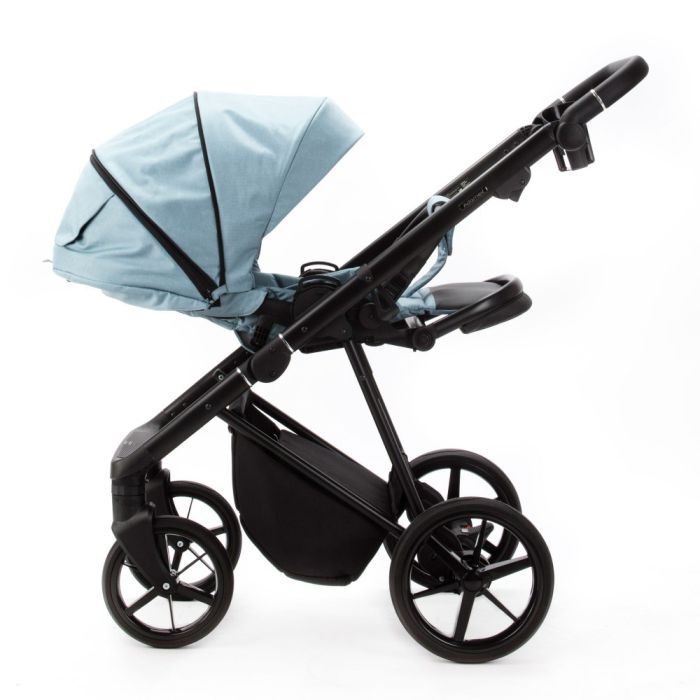 Коляска 2 в 1 Adamex Vasco TK-101 бирюза ткань