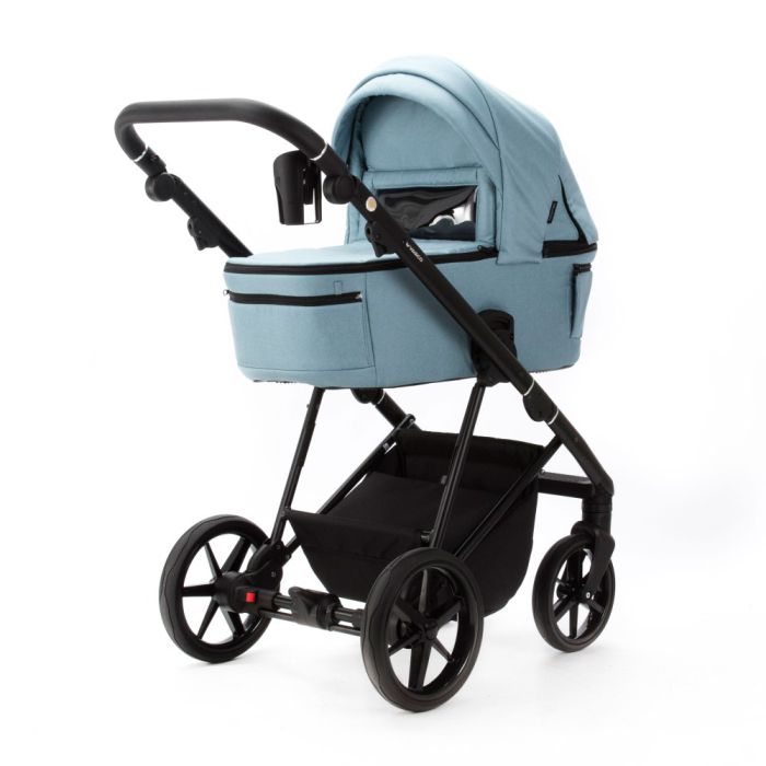 Коляска 2 в 1 Adamex Vasco TK-101 бирюза ткань