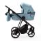 Коляска 2 в 1 Adamex Vasco TK-101 бирюза ткань