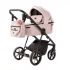 Коляска 2 в 1 Adamex Vasco TK-103 рожева тканина
