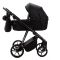 Коляска 2 в 1 Adamex Vasco TK-53 чорна тканина