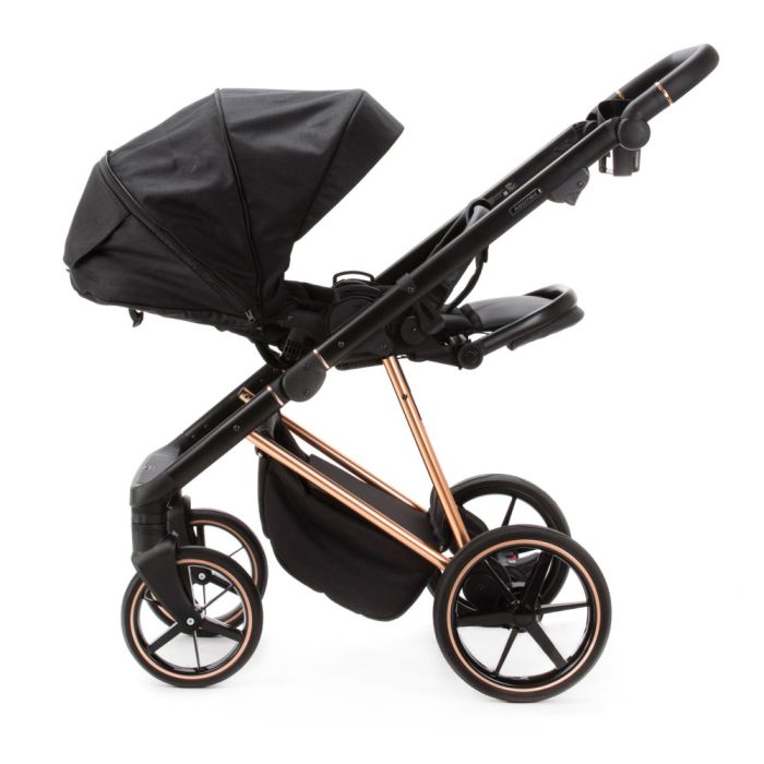 Коляска 2 в 1 Adamex Vasco TK-24 розовый ткань