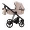 Коляска 2 в 1 Adamex Vasco TK-71 бежевая ткань
