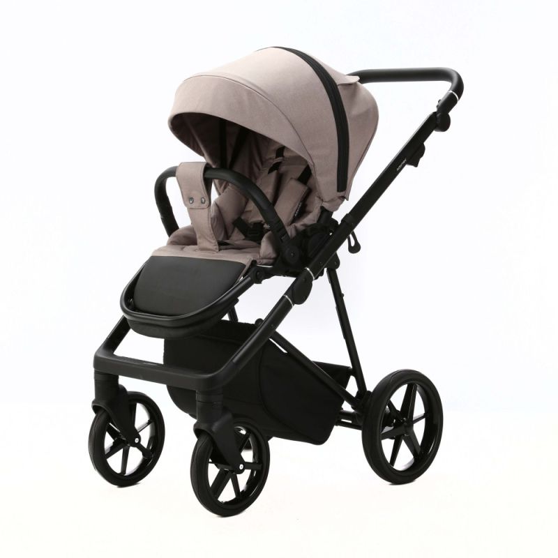 Коляска 2 в 1 Adamex Vasco TK-72 бежева тканина