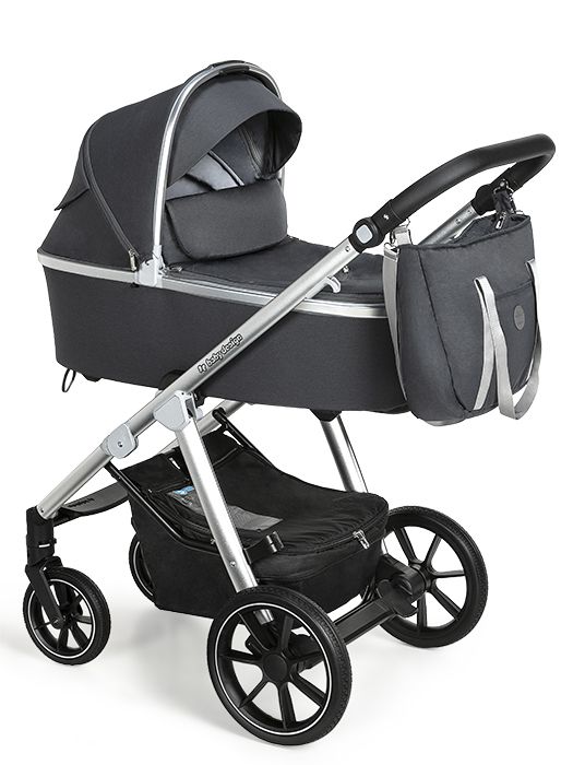 Коляска 2 в 1 Baby Design BUENO 208 PINK (без вишивки)