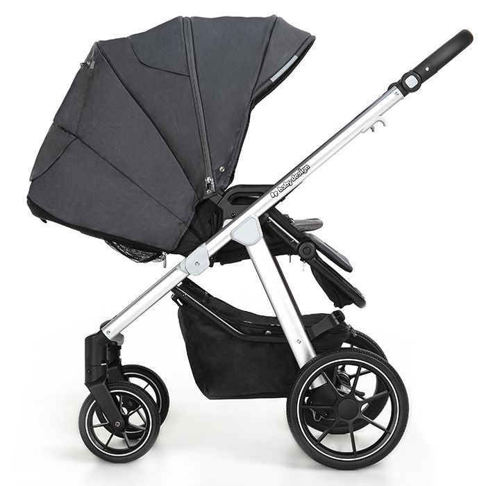 Коляска 2 в 1 Baby Design BUENO 208 PINK (без вишивки)