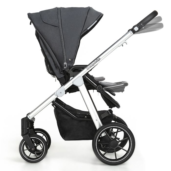Коляска 2 в 1 Baby Design BUENO 208 PINK (без вишивки)