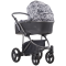 Коляска 2 в 1 Bebetto Bresso New Flowers 01 Grafit