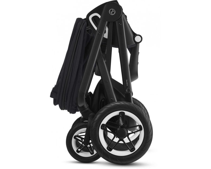Коляска 2 в 1 Cybex Talos S Lux (Deep Black)