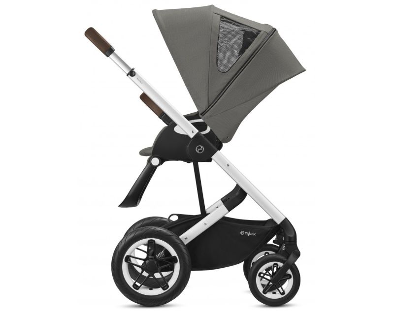 Коляска 2 в 1 Cybex Talos S Lux (SLV Soho Grey)