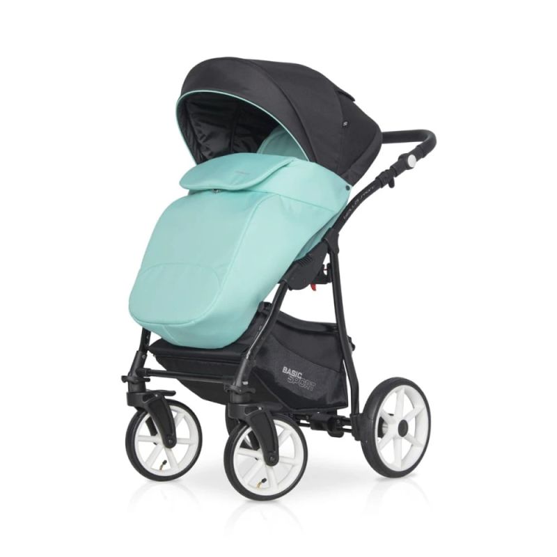 Коляска 2 в 1 Riko Basic Sport 04 Ceramic Green