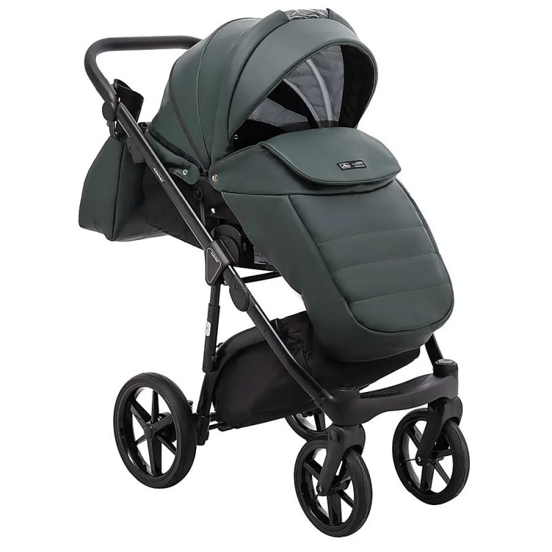 Коляска 2 в 1 Adamex Nola Eco SA-29 темно-зеленый