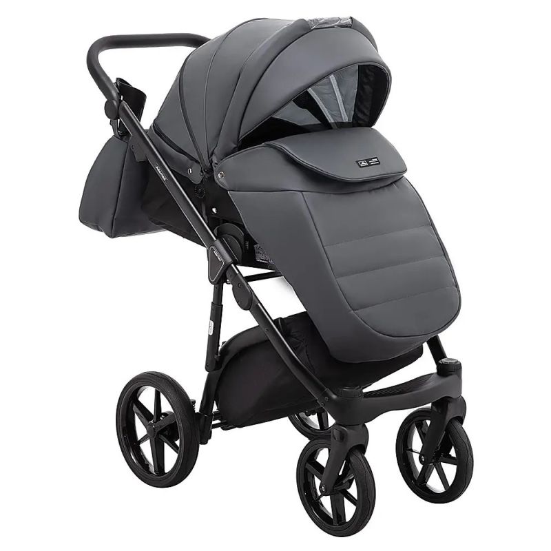 Коляска 2 в 1 Adamex Nola Eco SA-5 графіт