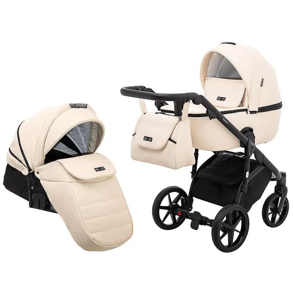 Коляска 2 в 1 Adamex Nola Eco SA-8 бежевий