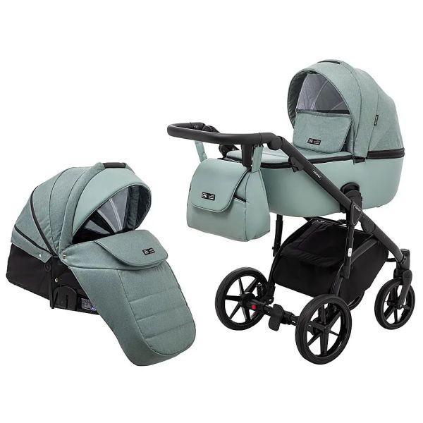 Коляска 2 в 1 Adamex Nola PS-141 нефрит