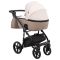 Коляска 2 в 1 Adamex Nola PS-160 бежевый / капучино Коляска 2 в 1 Adamex Nola PS-160 бежевый / капучино