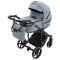 Коляска 2 в 1 Adamex Zico Tip TK-60 тёмно-серый