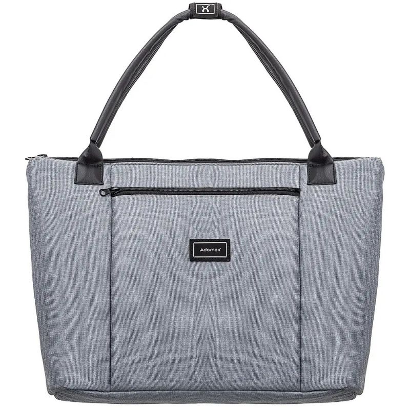 Коляска 2 в 1 для двойни Adamex Leo Duo Tip Dark Grey (TК-60)