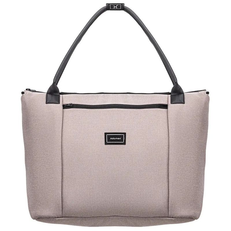 Коляска 2 в 1 для двойни Adamex Leo Duo Tip Capuchino (TК-72)
