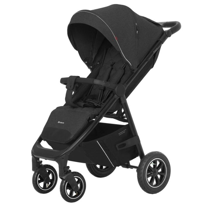 Коляска прогулочная CARRELLO Bravo CRL-5512 Pure Black