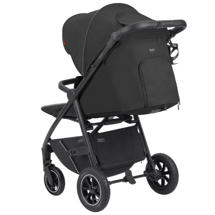 Коляска прогулочная CARRELLO Bravo CRL-5512 Pure Black