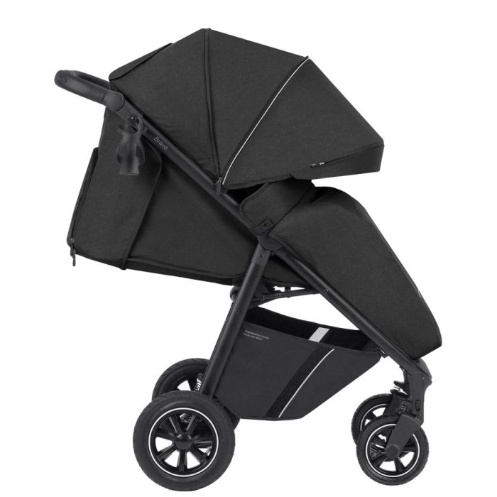 Коляска прогулочная CARRELLO Bravo CRL-5512 Pure Black