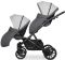Коляска для двойни Riko Team Duo 01 Grey Fox