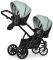 Коляска для двойни Riko Team Duo 03 Basil