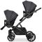 Коляска для двойни Riko Team Duo 04 Antracite