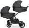 Коляска для двойни Riko Team Duo 04 Antracite